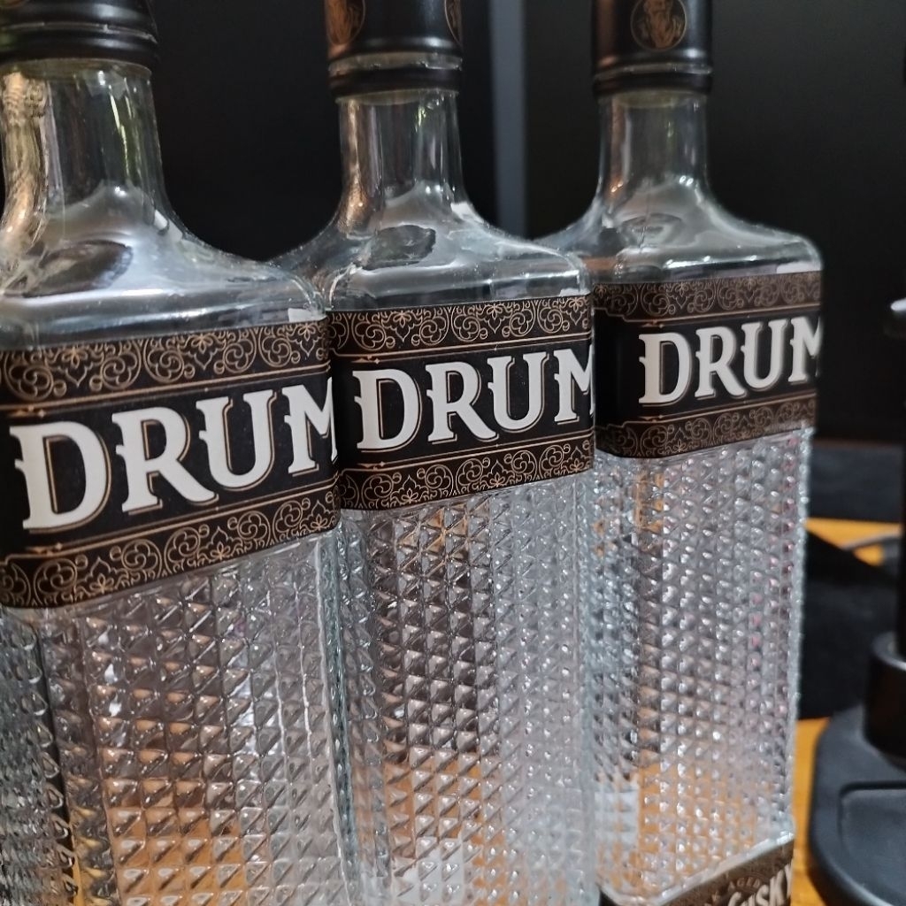 Botol DRUM whisky mulus kaya baru