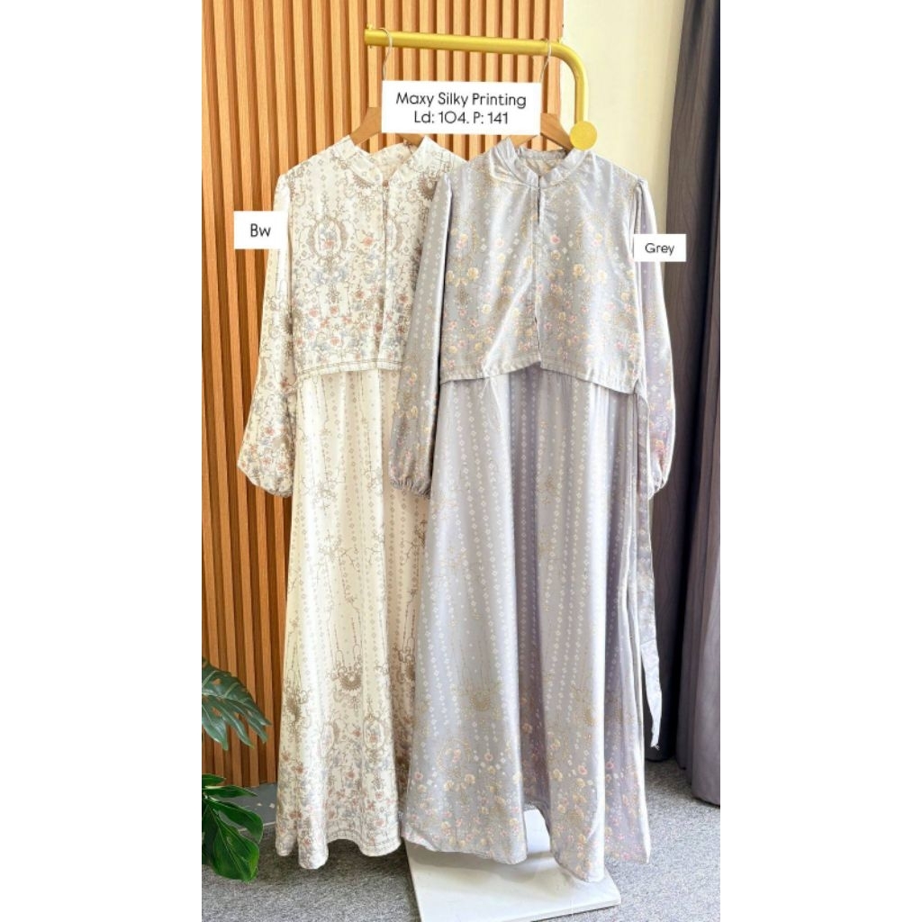 Maxy silky printing - bahan silky printing