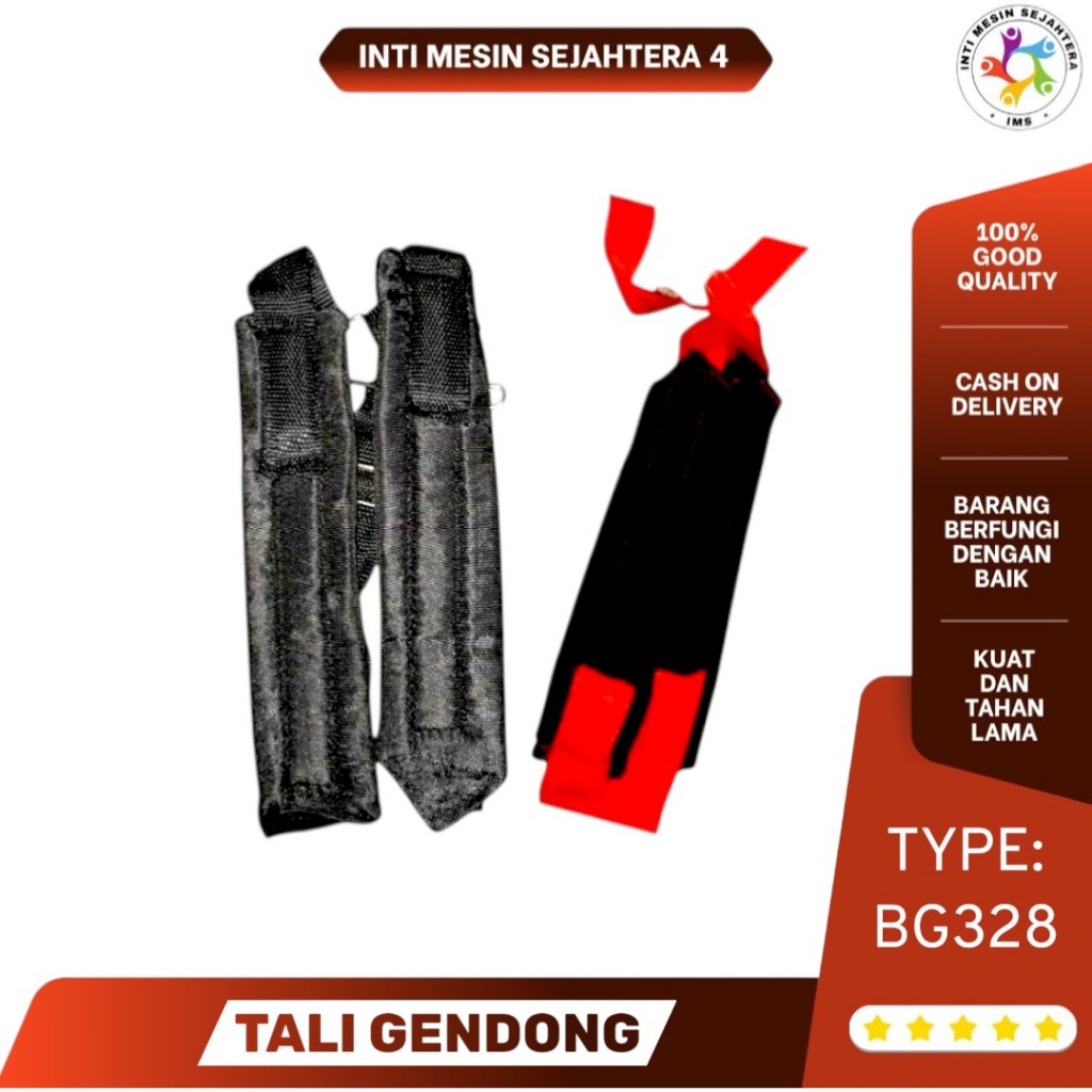 Tali Gendong Mesin Potong Rumput 328 BG328 / Shoulder Belt 328 BG328 Mesin Potong Rumput ORIGINAL AS