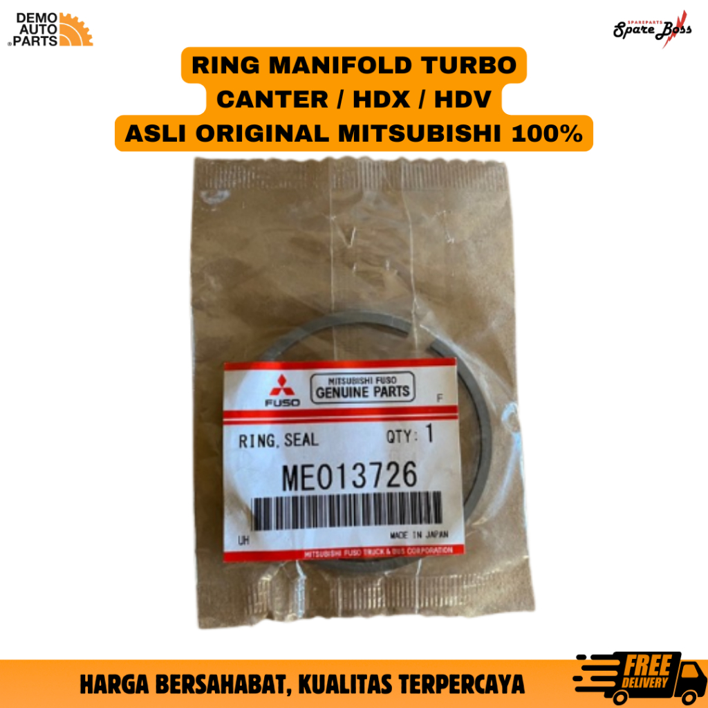 RING TURBO CANTER/SNAP RING / SEAL ORING MANIPOL ELBOW TURBO RING KNALPOT CANTER ORIGINAL 100% MITSU