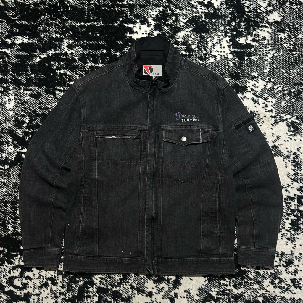 Denim Racing Jacket T-Buc Vintage Black Wash