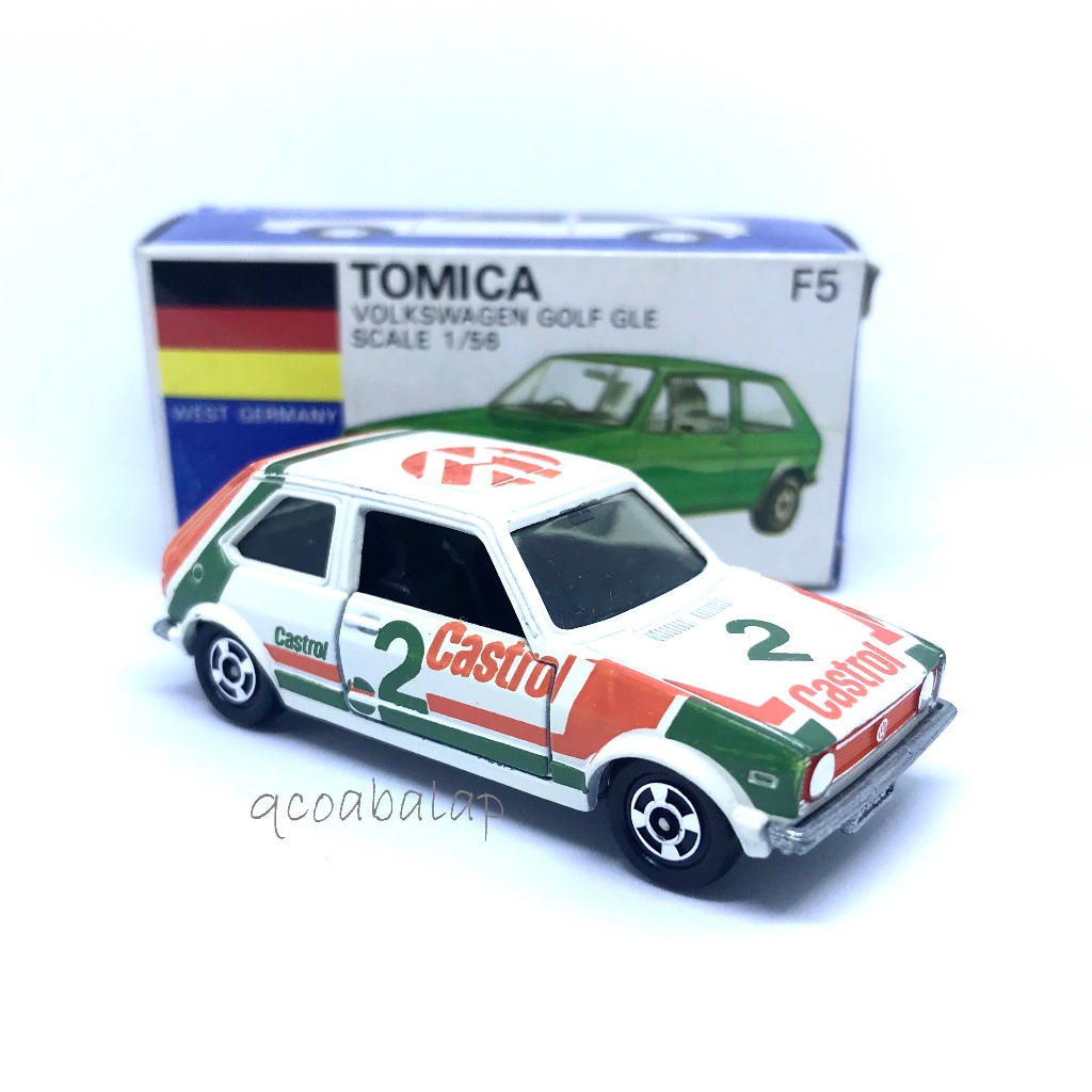 Tomica Japan Volkswagen VW Golf Castrol Edition