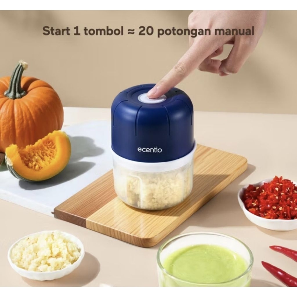 ecentio mini cooper chopper mini food blender blender bumbu dapur bumbu alat dapur