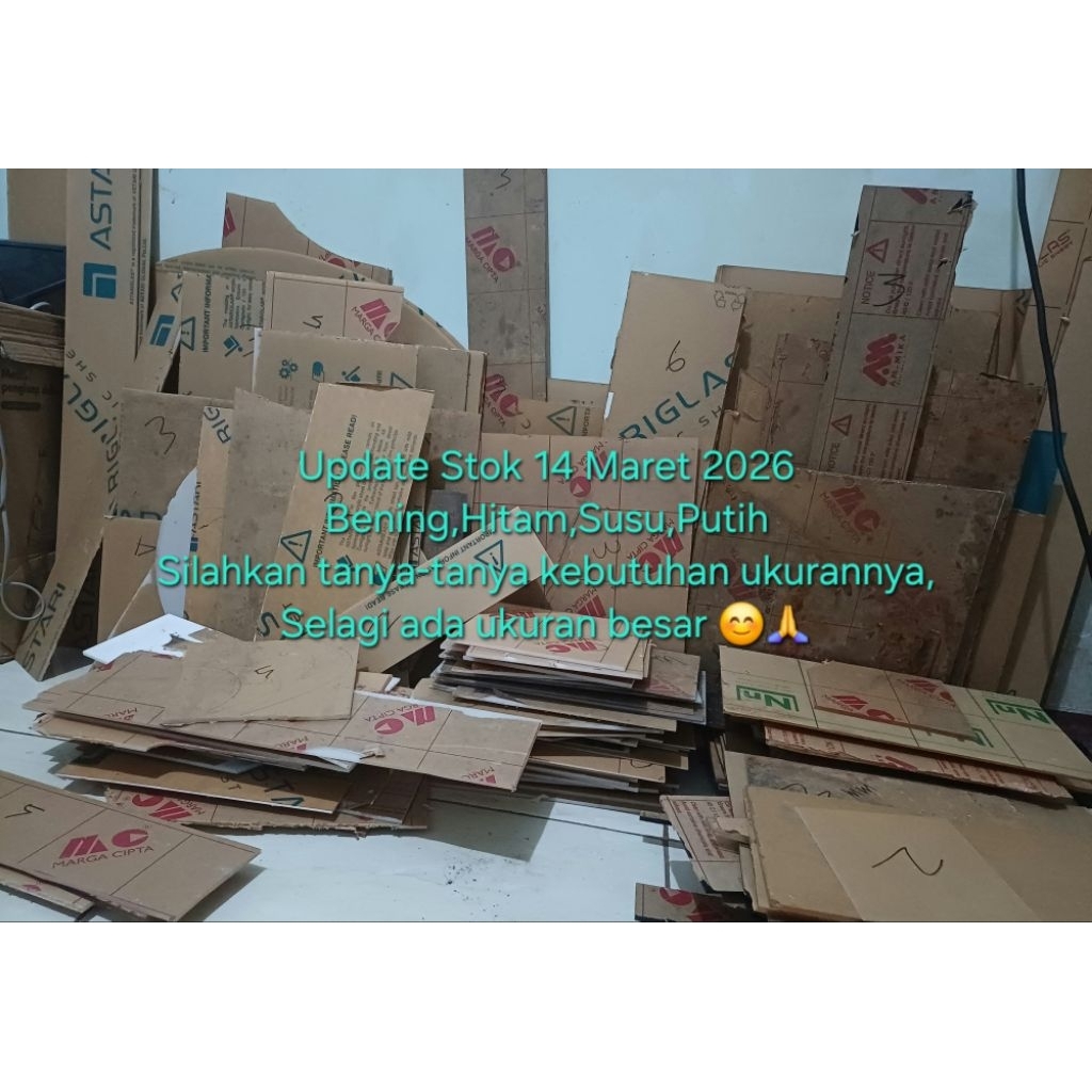 Akrilik Kiloan - 2, 3, 4, 5 mm (Harap Baca Deskripsi)