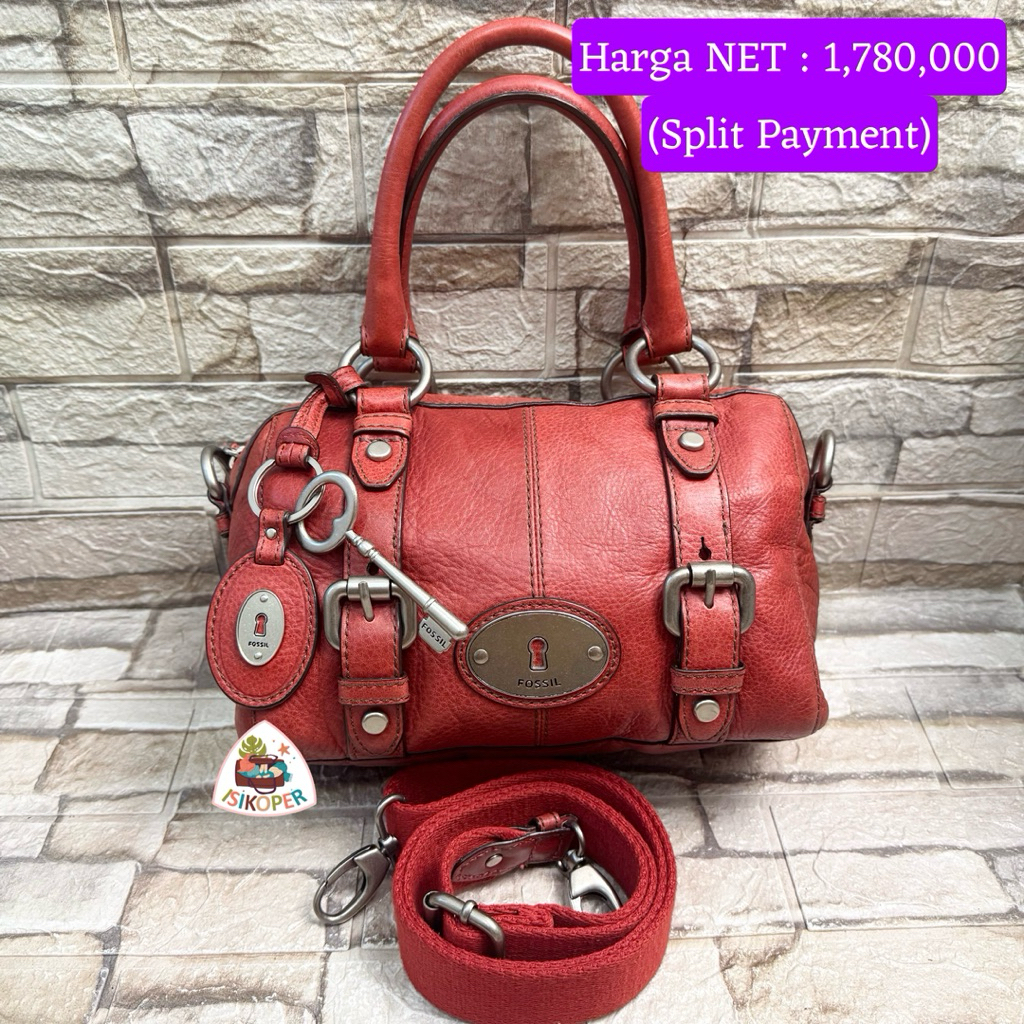 599# NET-Preloved Fossil Maddox Speedy Red