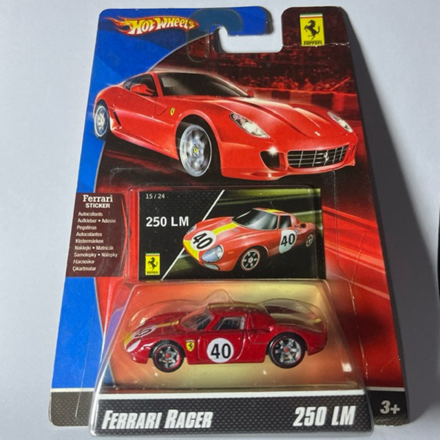Hot Wheels Ferrari 250 LM Racer 15/24 Merah Blister