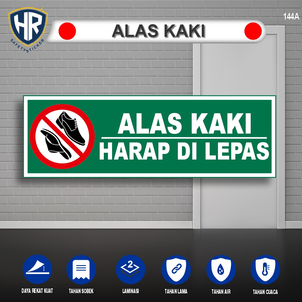 Stiker Batas Suci – Sticker Batas Suci Mushola Masjid