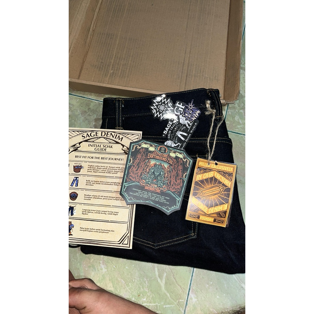 Sage Denim 13th Anniversary:The 13th core Earthbound 23oz