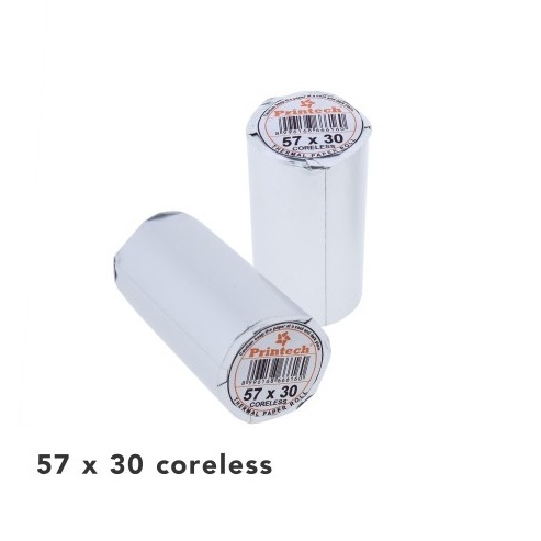 Kertas Thermal Thermarol Struk Kasir 57x30mm 57x30mm 57x30mm