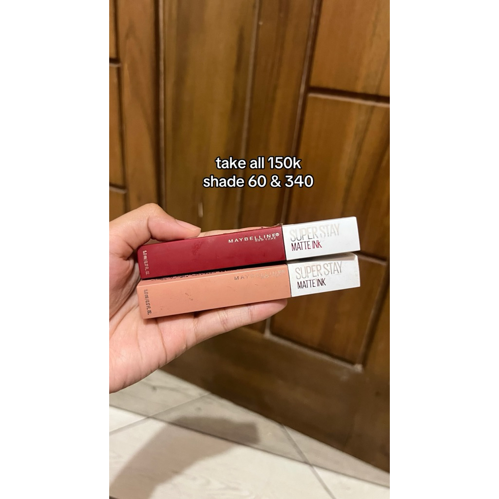 lipcream maybelline superstay