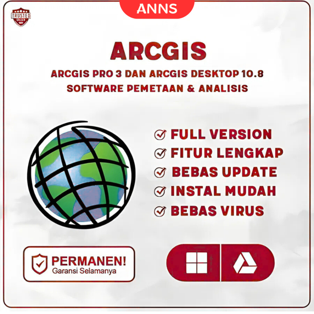 ArcGIS Pro 3.5 dan ArcGIS Desktop 10.8.2 Full Version Original Lifetime + Panduan Instalasi (WIN)
