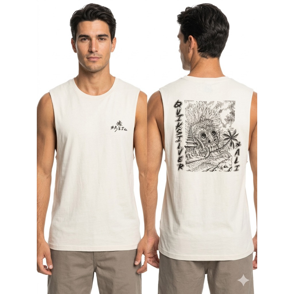 kaos Singlet pria Quiksilver Bali edition