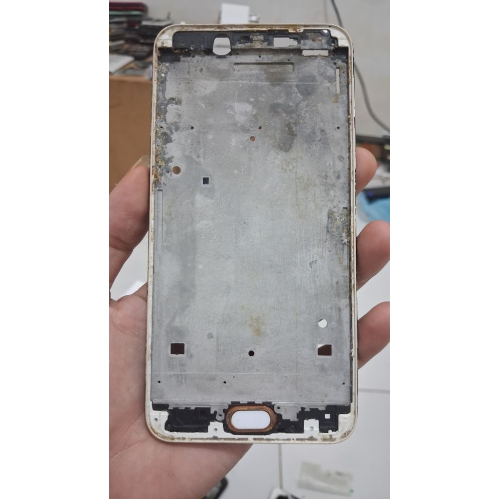 FRAME TULANG TENGAH TATAKAN LCD VIVO V5 COPOTAN