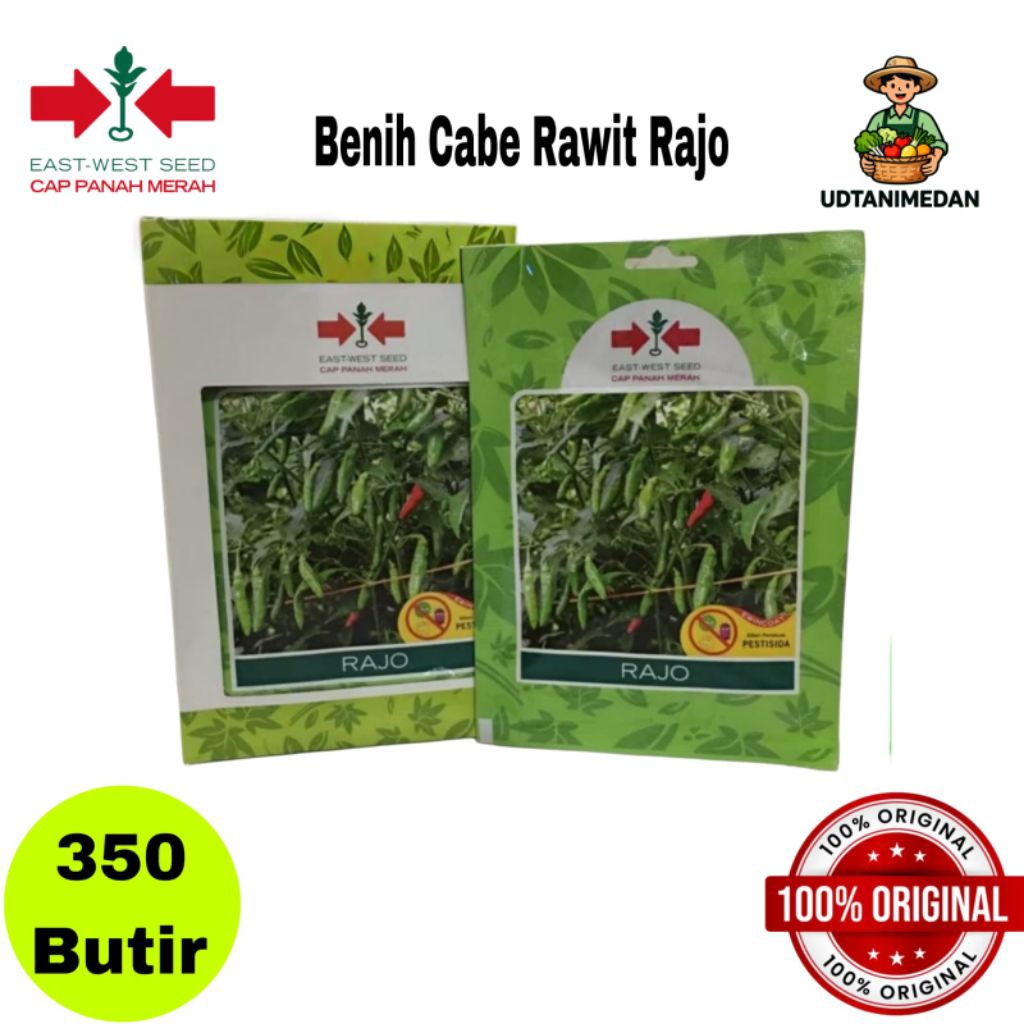 Benih Cabe Rawit Rajo isi 350 butir