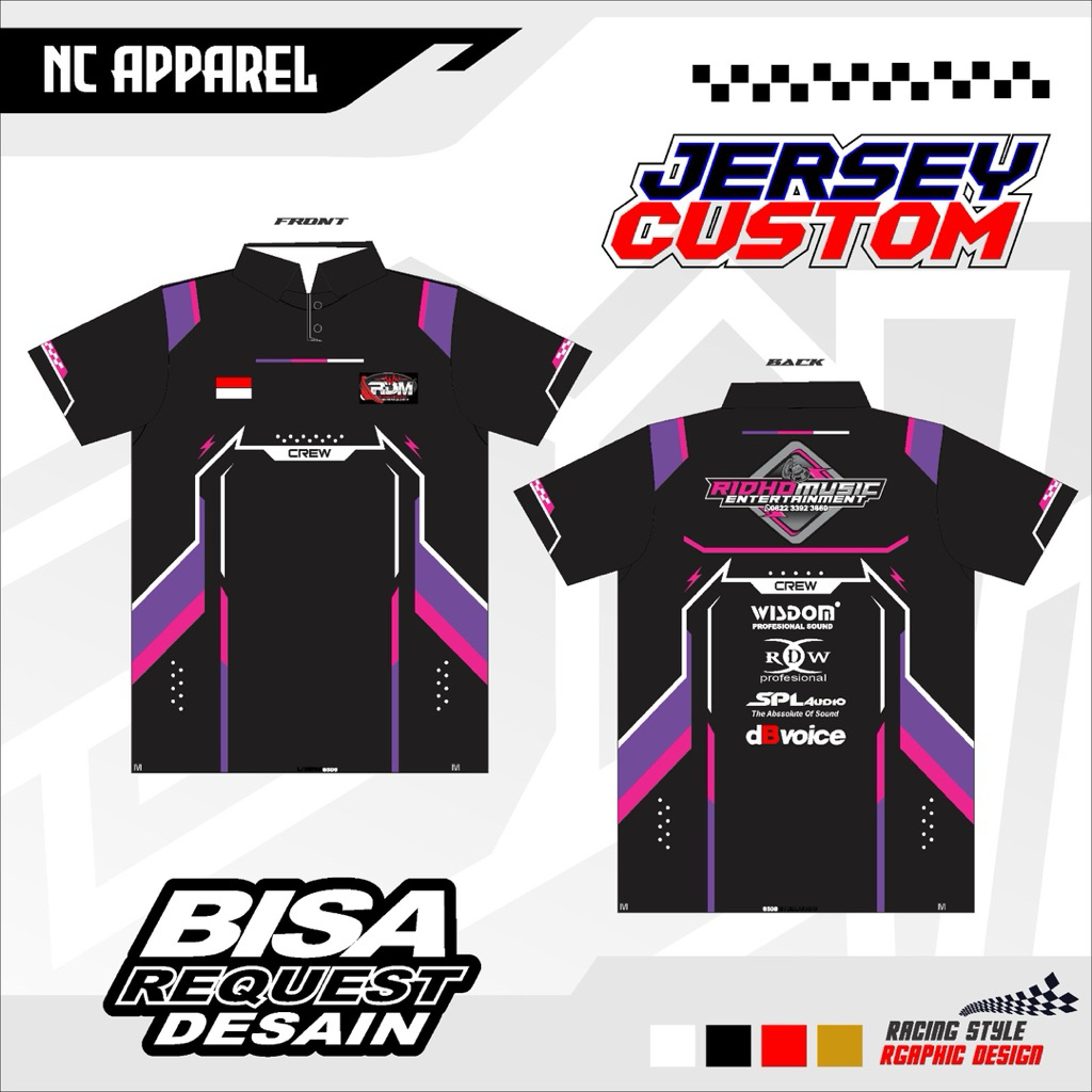 jersey sound system jersey racing jersey custom full printing bisa custom desain
