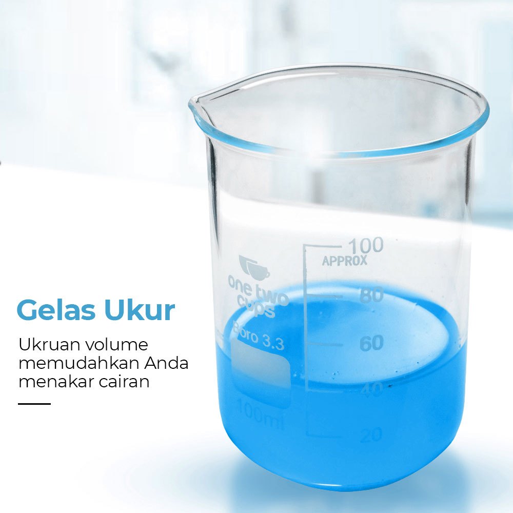 Gelas Ukur Lab Kimia / Gelas Ukur Kaca Kimia