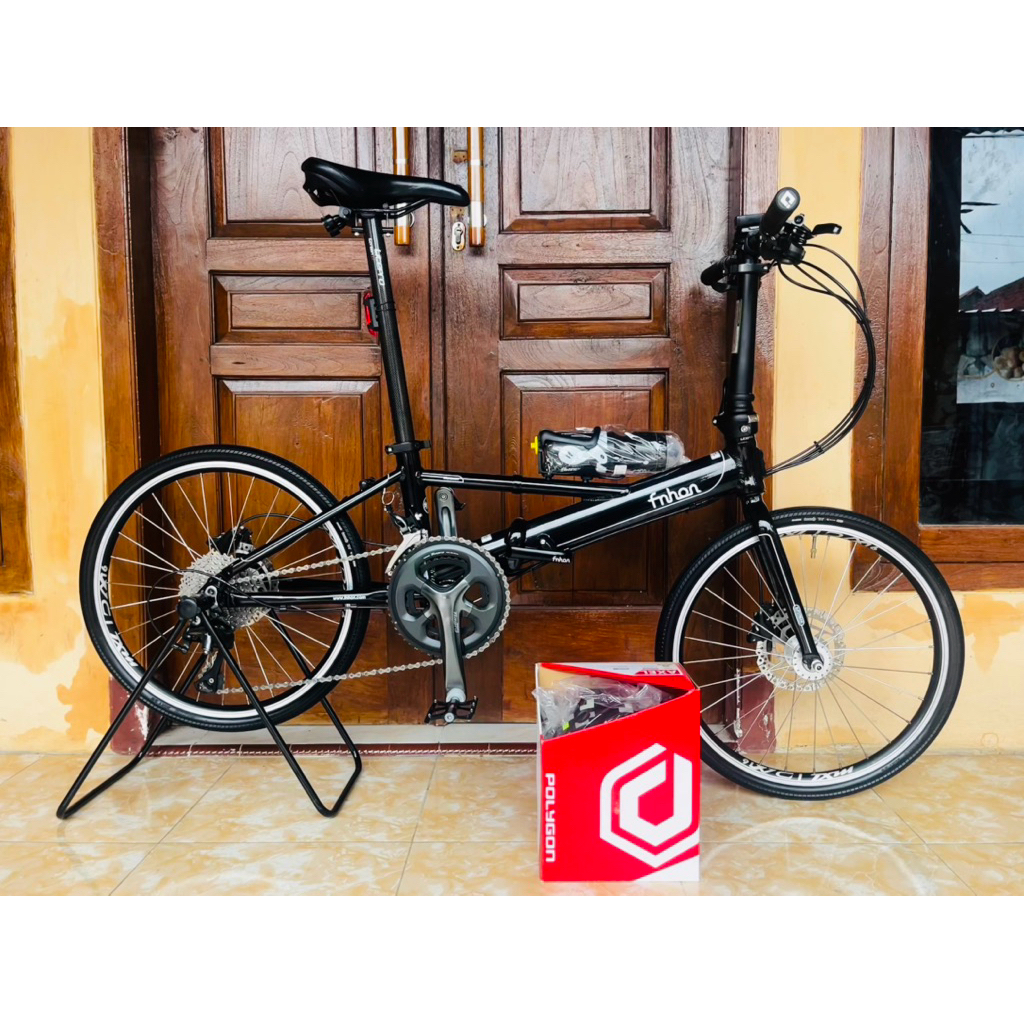 Fnhon Monsoon black glosy full shimano tiagra dan full bonus