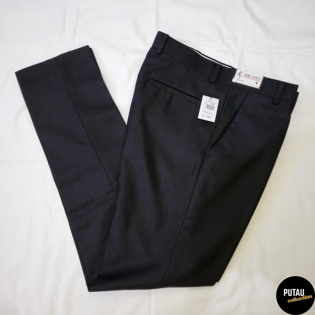 Celana Bahan | Andre Laurent | 30 | Hitam