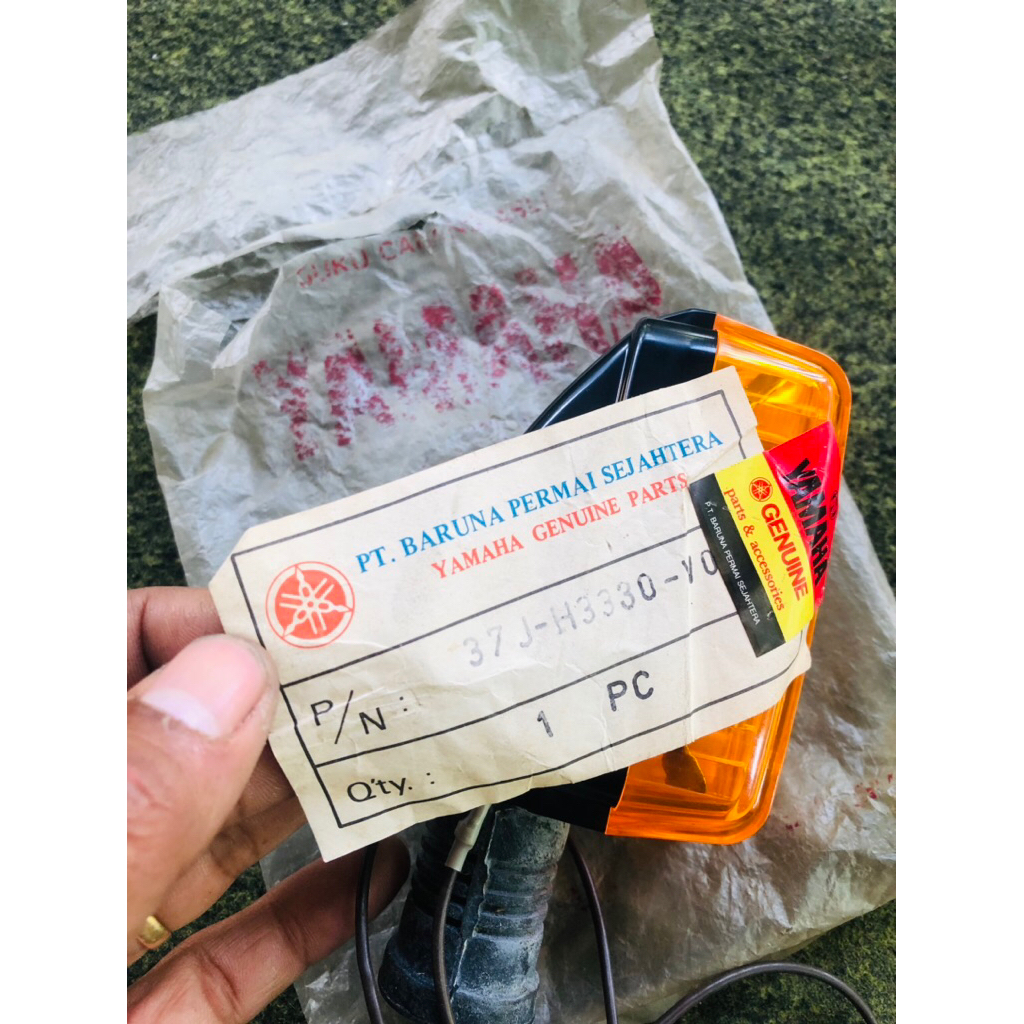 lampu riting sein yamaha rxz rzr rx special rxking rx king cobra rxr yt115 nos japan original