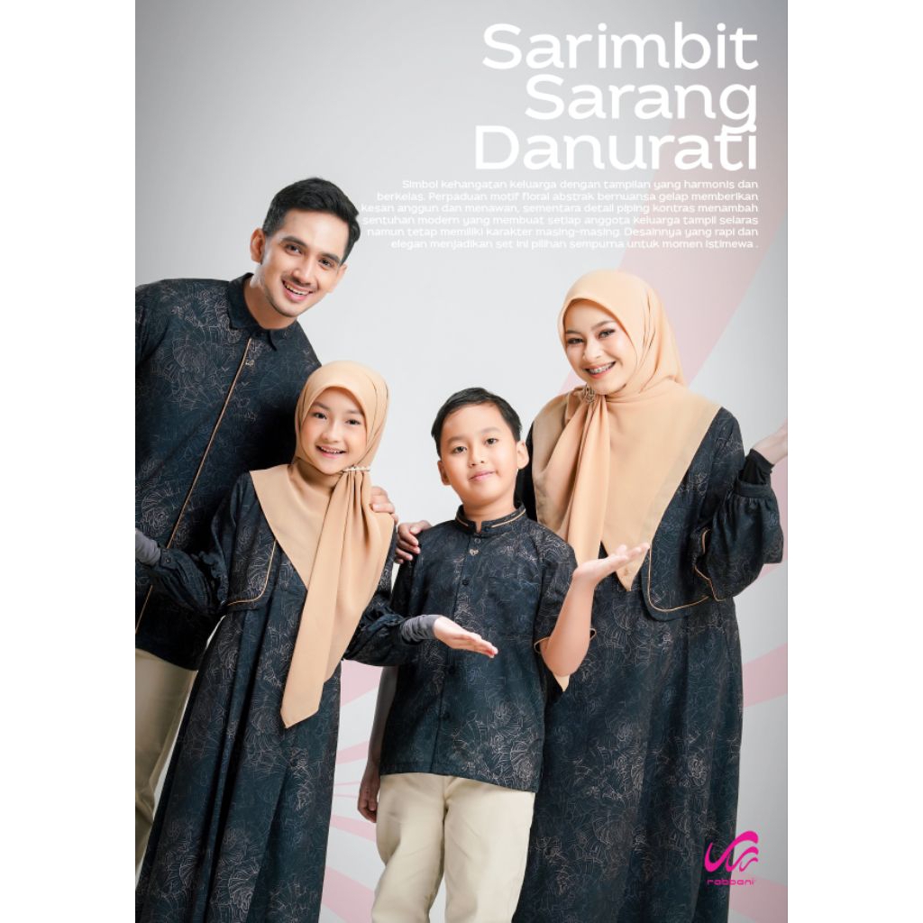 Rabbani - SARIMBIT  Danurati / Baju Keluarga Rabbani Ori