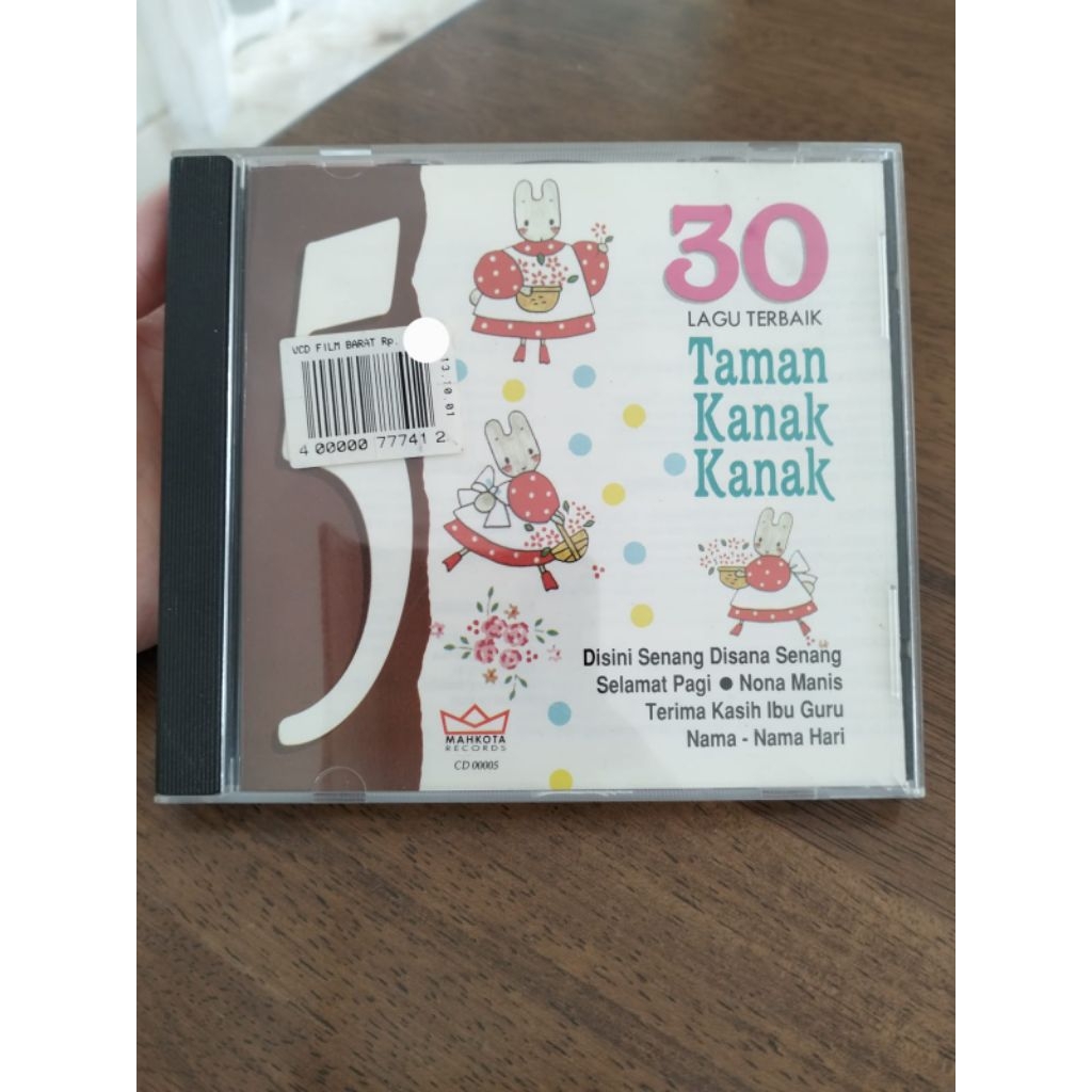 CD Anak Indonesia - 30 Lagu Terbaik Taman Kanak Kanak.Vol 5