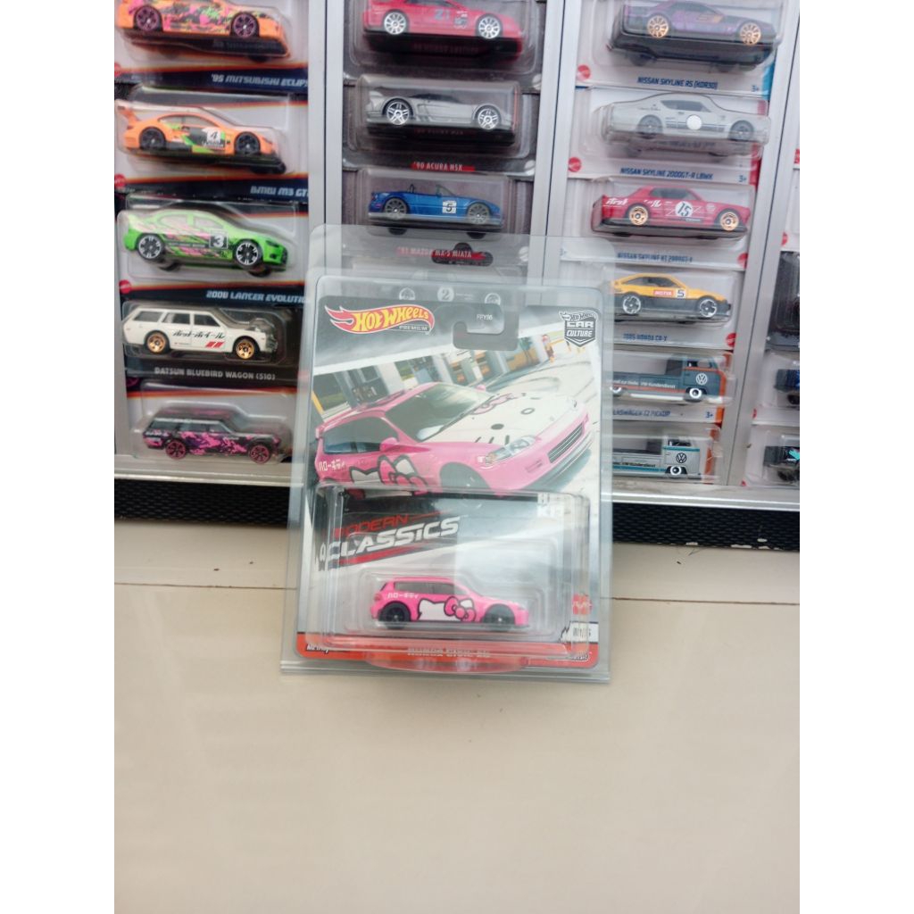 Hotwheels Honda Civic Eg Premium Hello Kitty