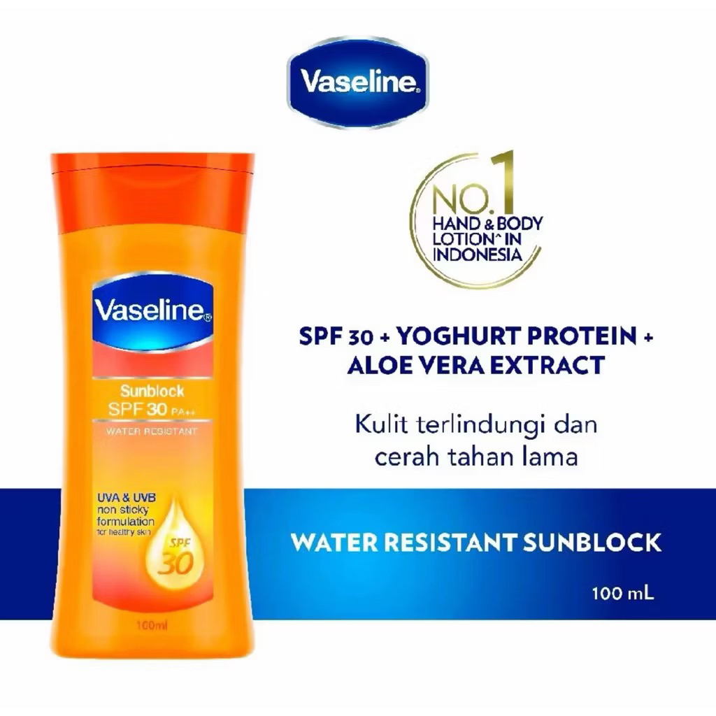 VASELINE SUNBLOCK 100ml