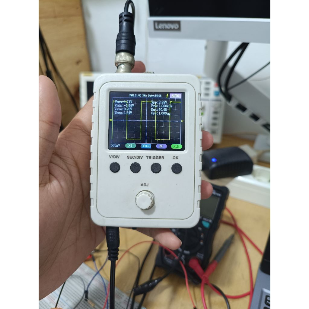 mini osciloscope DSO150
