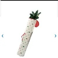 Tas/tempat penyimpanan pohon natal uk 17x17x85cm (ace hardware/azko)