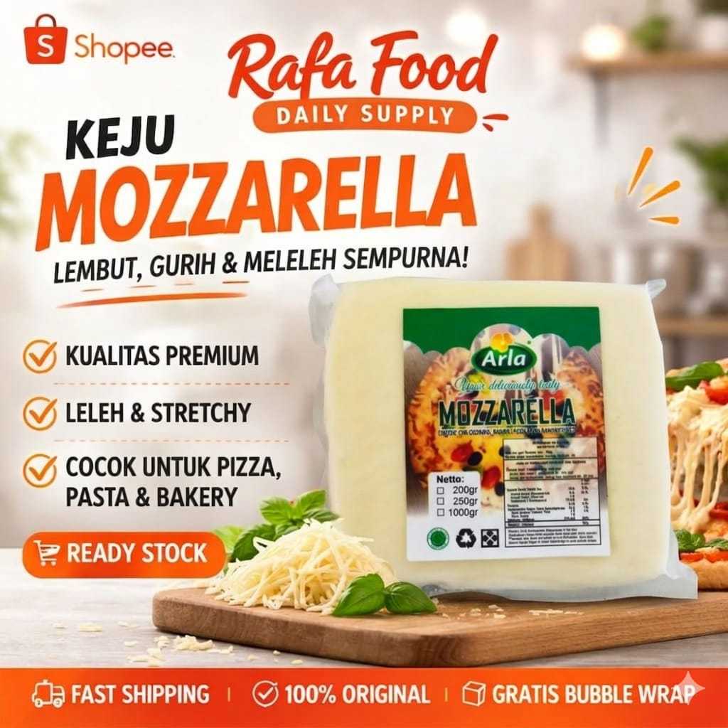Keju Mozarella Arla 250gr