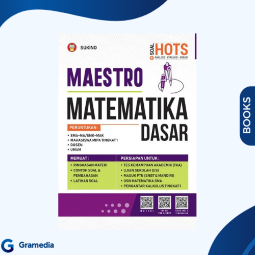 Gramedia Medan - Maestro Matematika Dasar