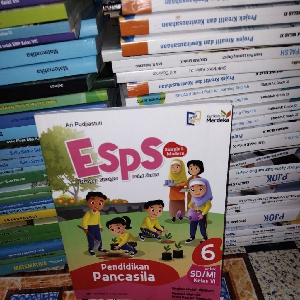 ESPS PANCASILA SD KELAS 6 ORI BEKAS