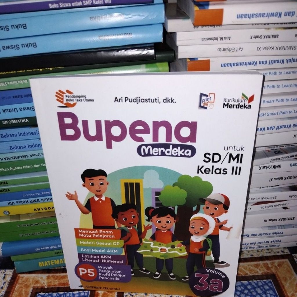 BUPENA SD KELAS 3A ORI BEKAS