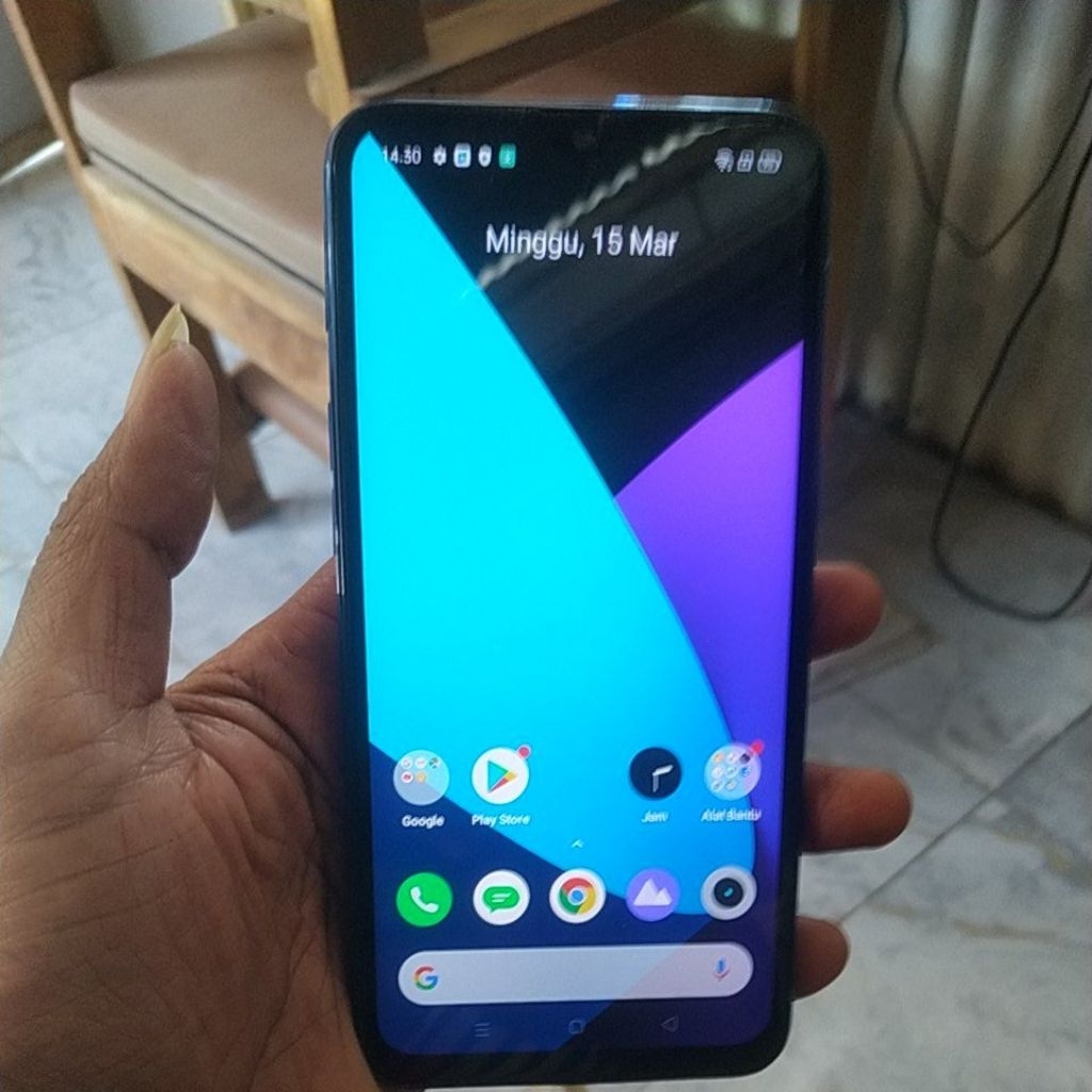 realme 3 ram 3/32 second nurmal cek deskripsi