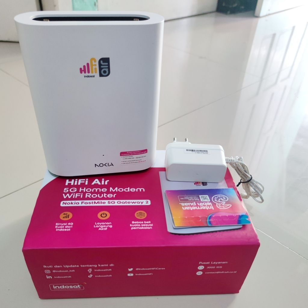 Modem Hifi Air Nokia Fastmile 5G Gateway 2 (bekas)