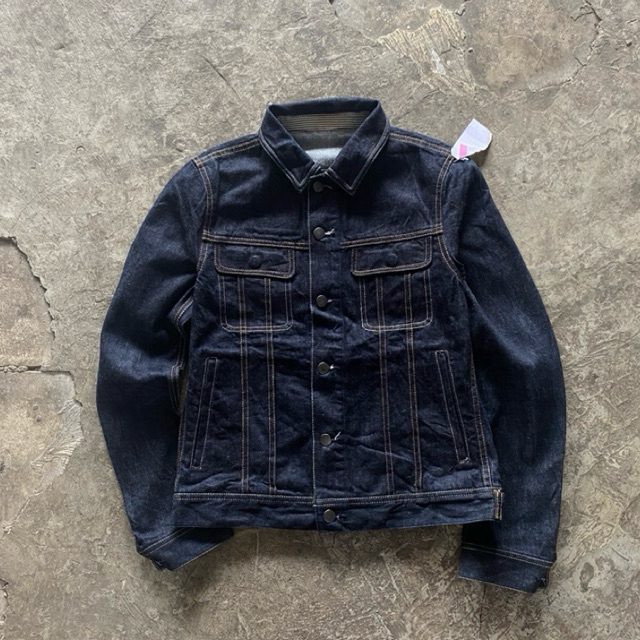 HARE TRUCKER JACKET DENIM DARK NAVY