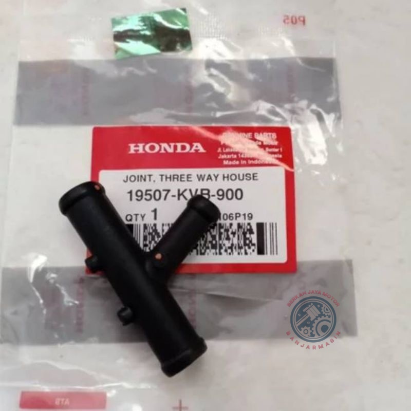 19507KVB900 SIMPANG TIGA Sambungan Selang Radiator Honda Vario 110 Karbu ORI AHM