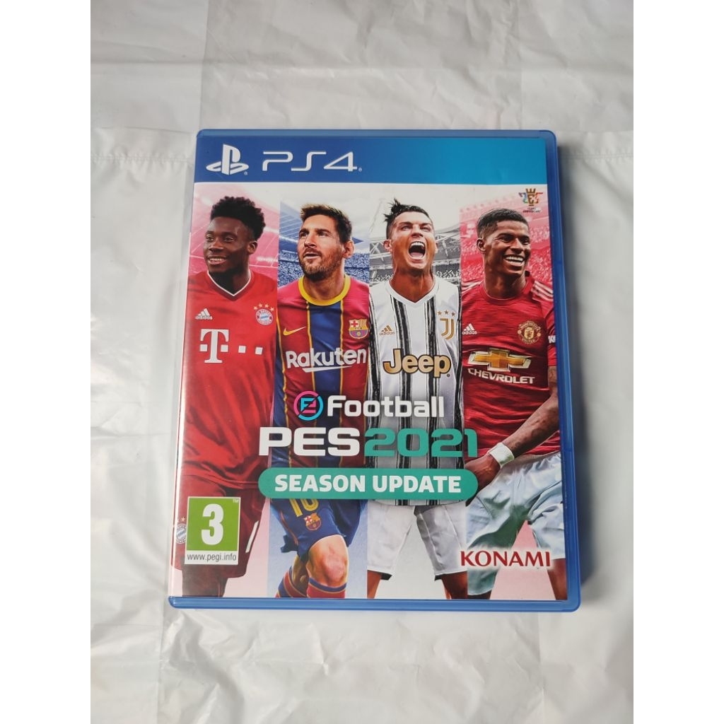 Kaset PS4 PES 2021 BD Original | Region 2 | Packing Buble wrap tebal