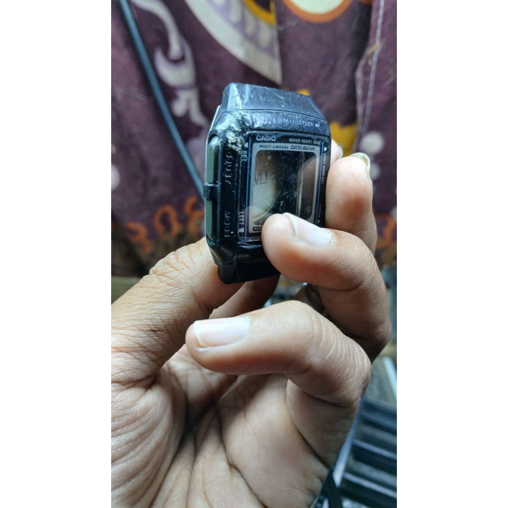housing / casing jam casio iluminator DB 36 black