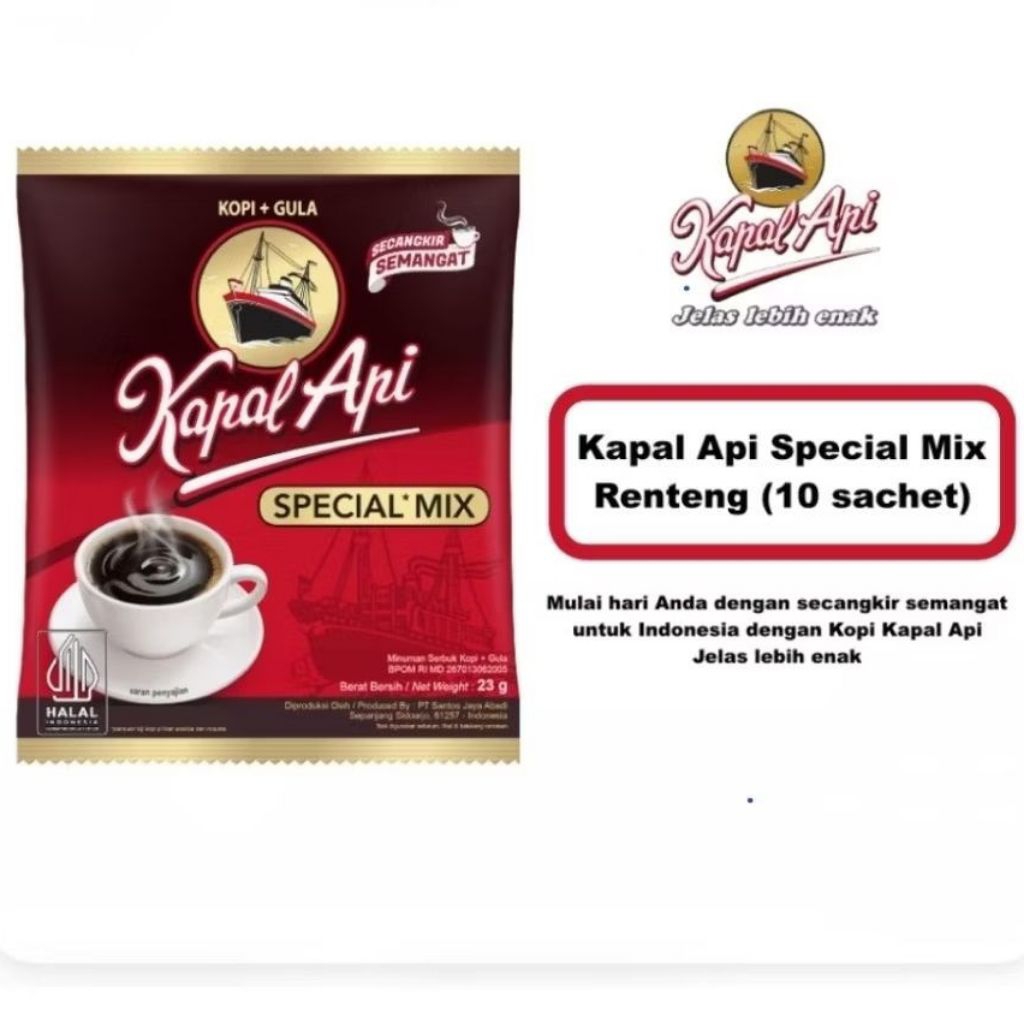 KOPI KAPAL API MIX 1 DUS