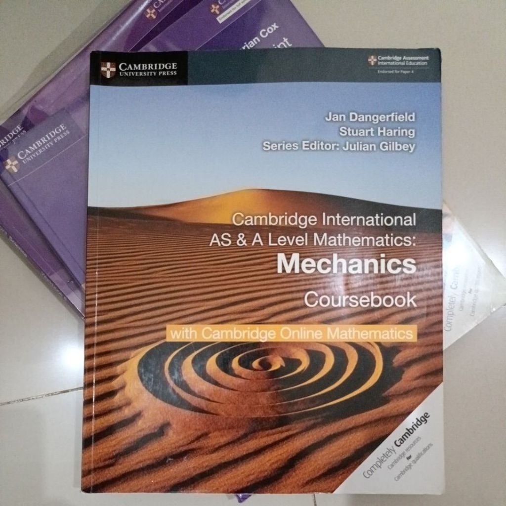 Buku Cambridge internasional AS & A Level Mathematics Mechanics