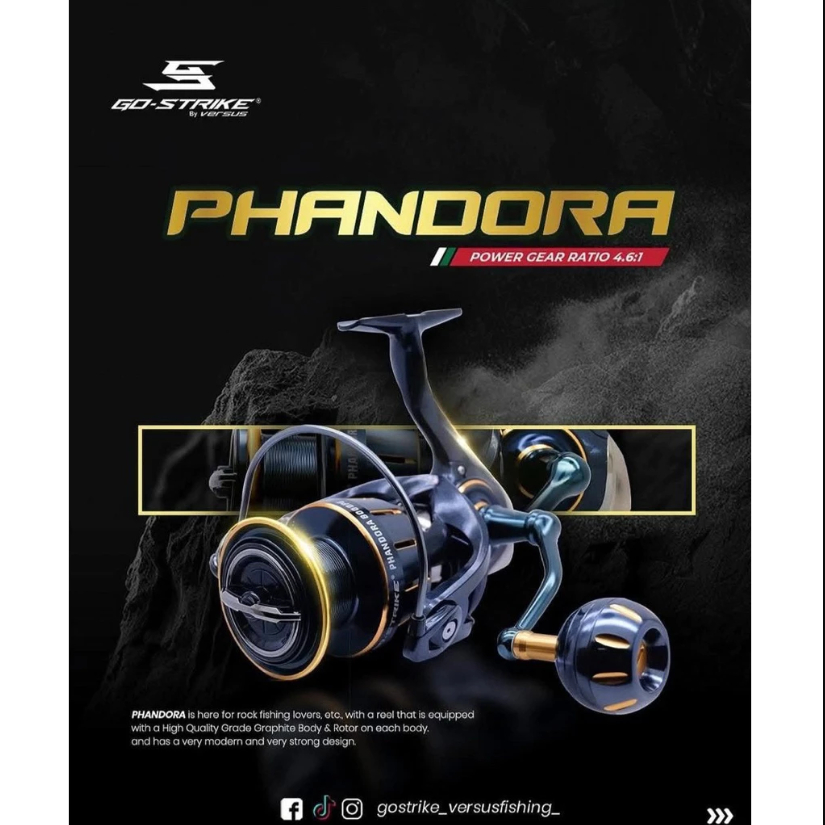 REEL GO STRIKE PHANDORA 8000PG POWER HANDLE