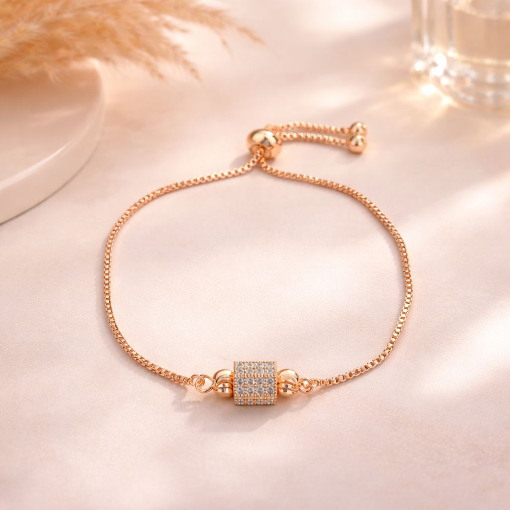 Gelang Serut Titanium Anti Karat Wanita Fashion Jewelry Lapis Emas 24k Terbaru