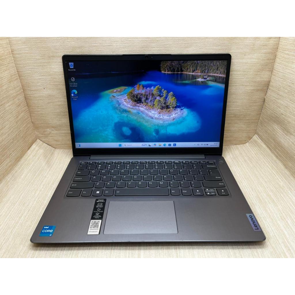 LAPTOP LENOVO IDEAPAD SLIM 3 14ITL6 INTEL CORE I3-1115G4 RAM 8 GB SSD 256 GB SECOND BERGARANSI