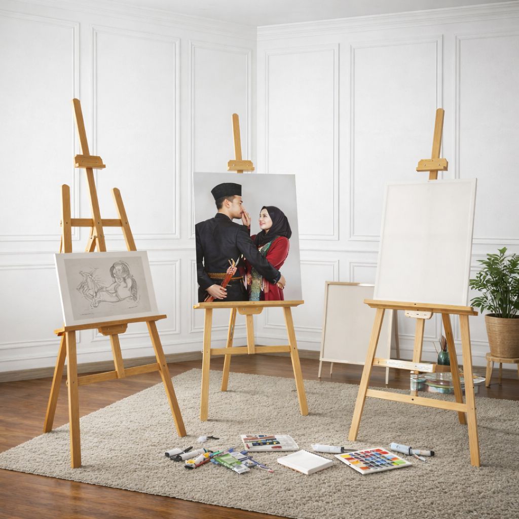 Dekorasi Stand Lukis / Stand Foto / Dekorasi Wedding