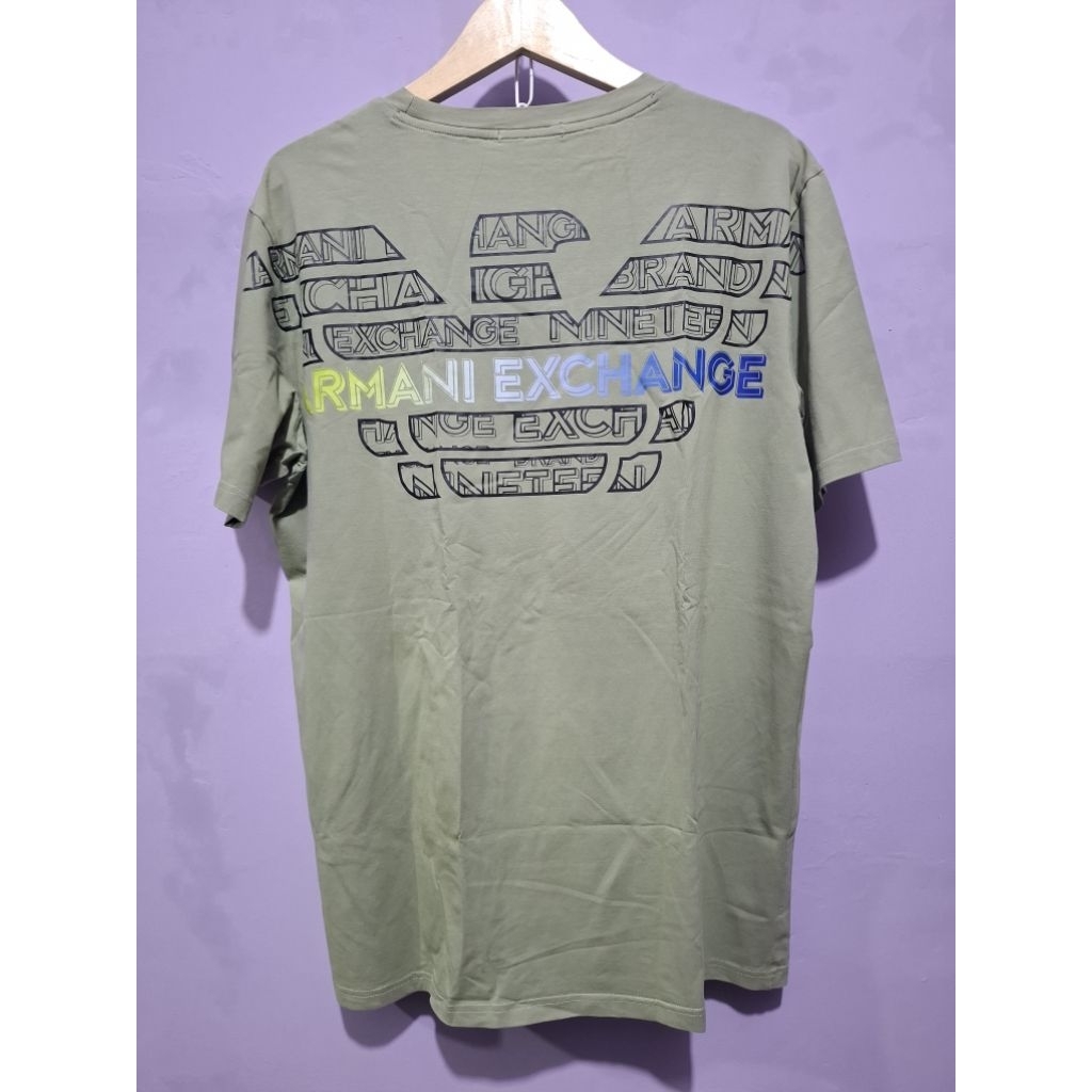 kaos Emporio Armani big logo back hit
