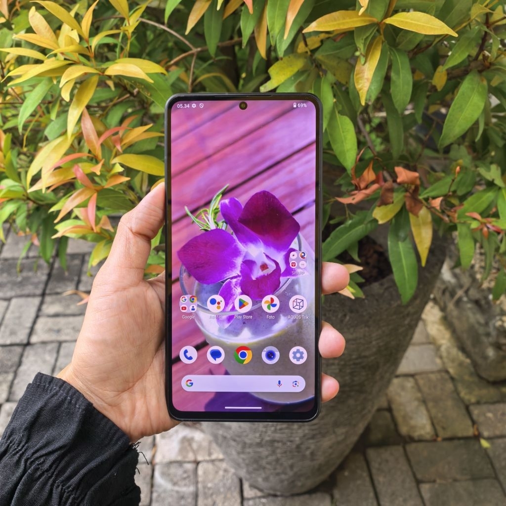 SHARP AQUOS R7 Ram 12/256 HP Second Murah