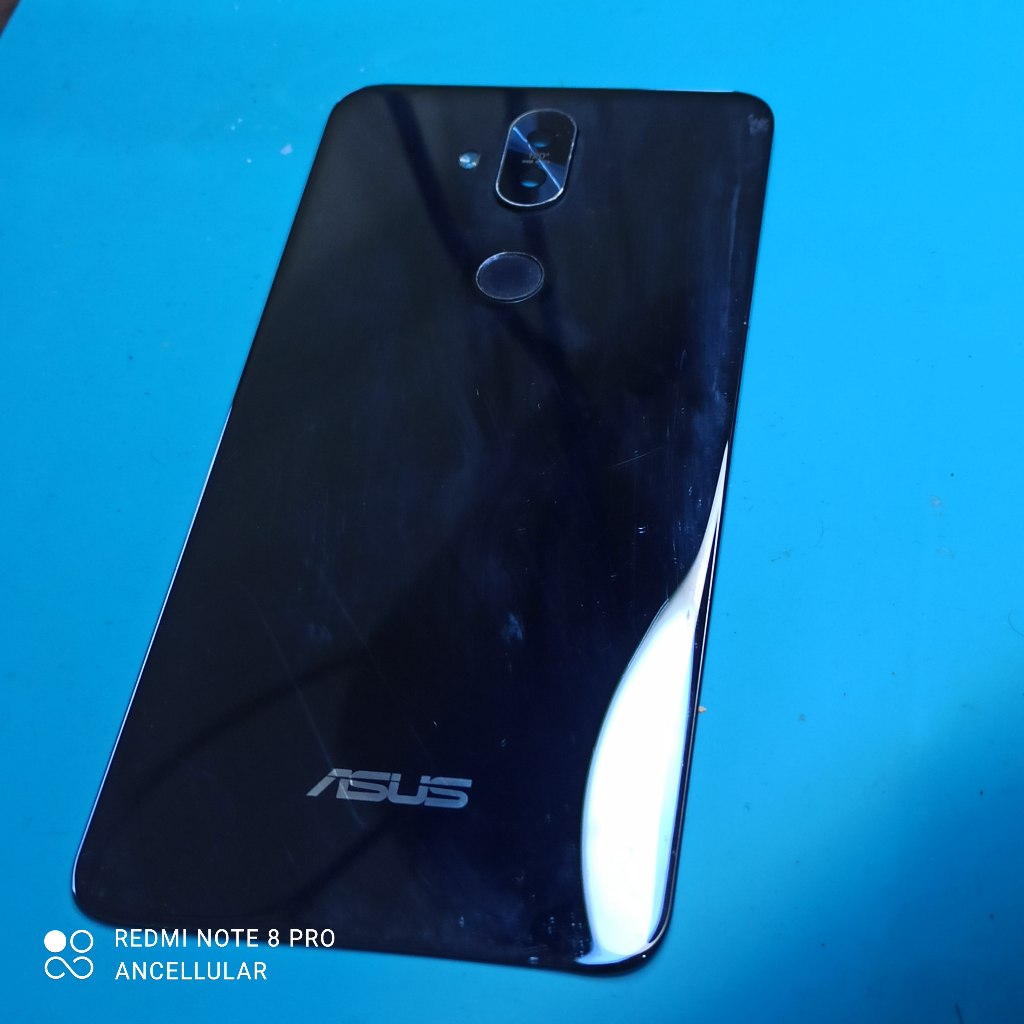 Backdoor + Fingerprint Asus Zenfone SQ Biru Original Copotan