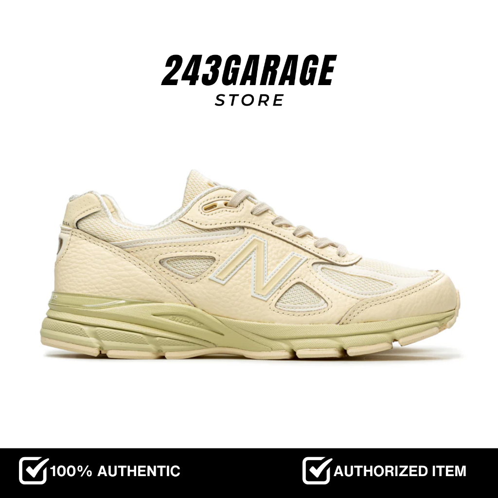 New Balance 990v4 Macadamia Nut Morel Made In USA (U990BO4) - Sneakers Original Resmi