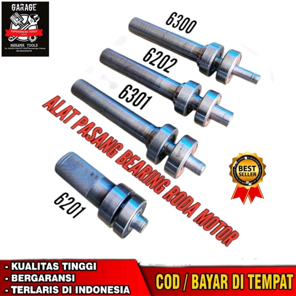 Alat Pasang Bearing roda Motor universal bahan premium bubutan